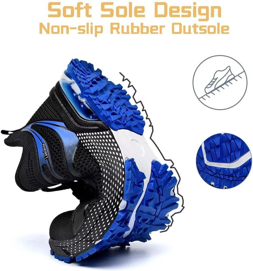 Womens Running Shoes Non Slip Tennis Walking Shoe Women Mesh Cushion Sneakers for Gym Workout Sports - Image 5