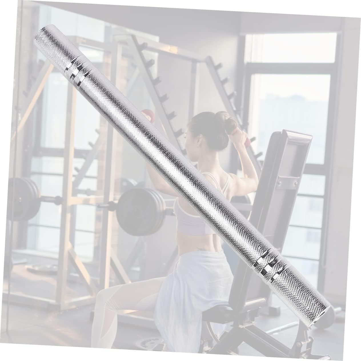 Dumbbell Connecting Rod Barbell Connector Bar Dumbbells Bar Connecting Weightlifting Equipment Accessory