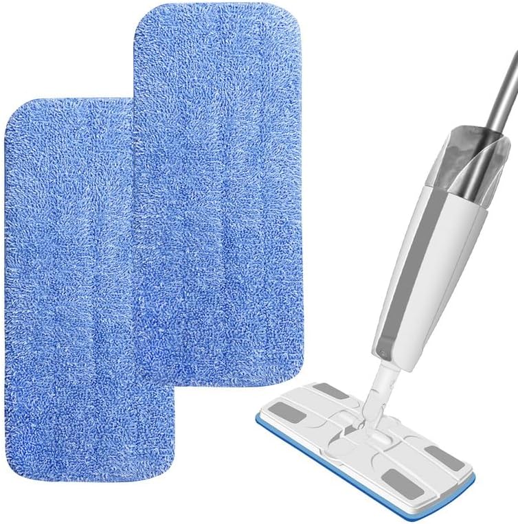 Reusable Mop Pads Compatible with Swiffer Wet Jet Pads