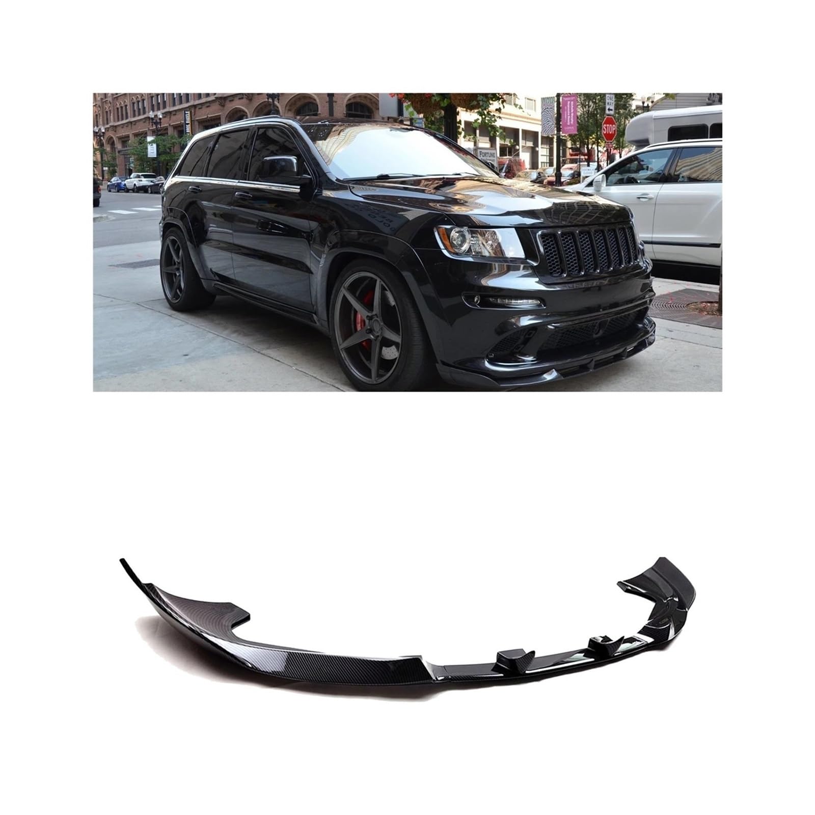 Auto Bumper Frontspoiler 3 STÜCKE Für Jeep Für G Produktbild-Vorschau 5