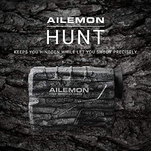 image for AILEMON 6X Laser Range Finder Rechargeable for Hunting Bow Rangefinder
