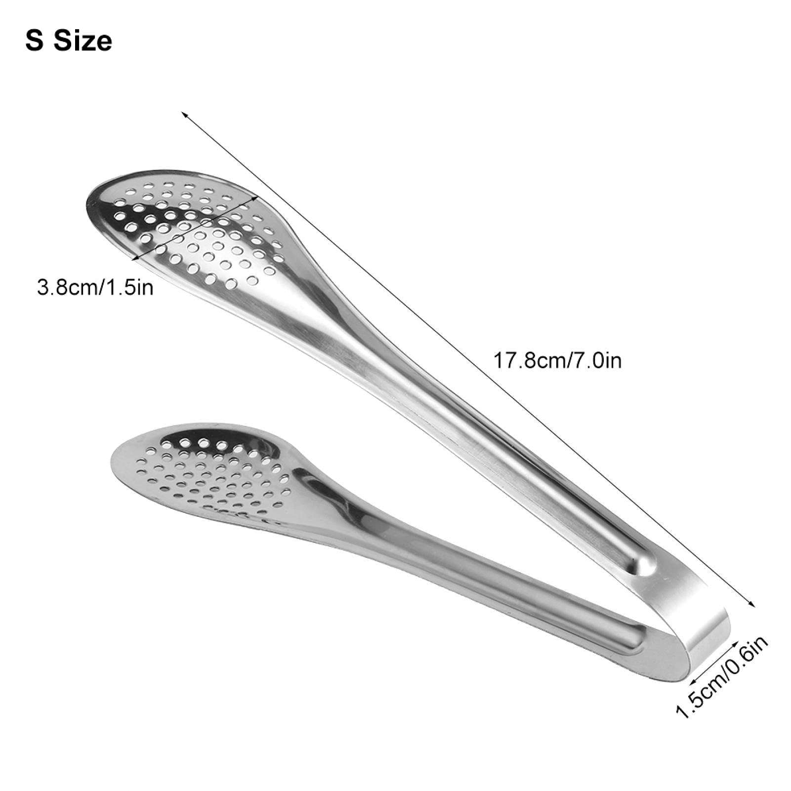 Pinze Da Cucina Inox 2 Pezzi 24.5 Cm - Pinze Professionali Per Griglia, Barbecue E Cucina - Foto 7