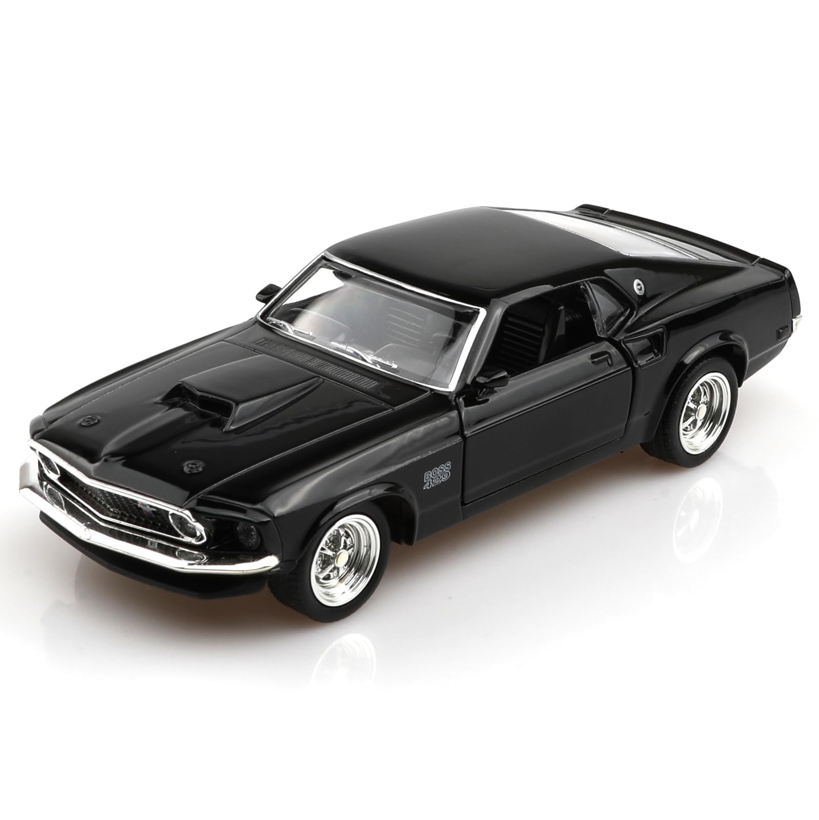 1/36 Scale 1969 Ford Mustang Boss 429 Diecast Model Cars,Pull Back Vehicles Boss 429 Must…