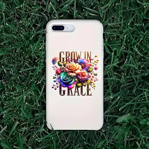 12 peças floral e versículo bíblico UV DTF envoltórios de copo de inverno UV DTF transferência adesi