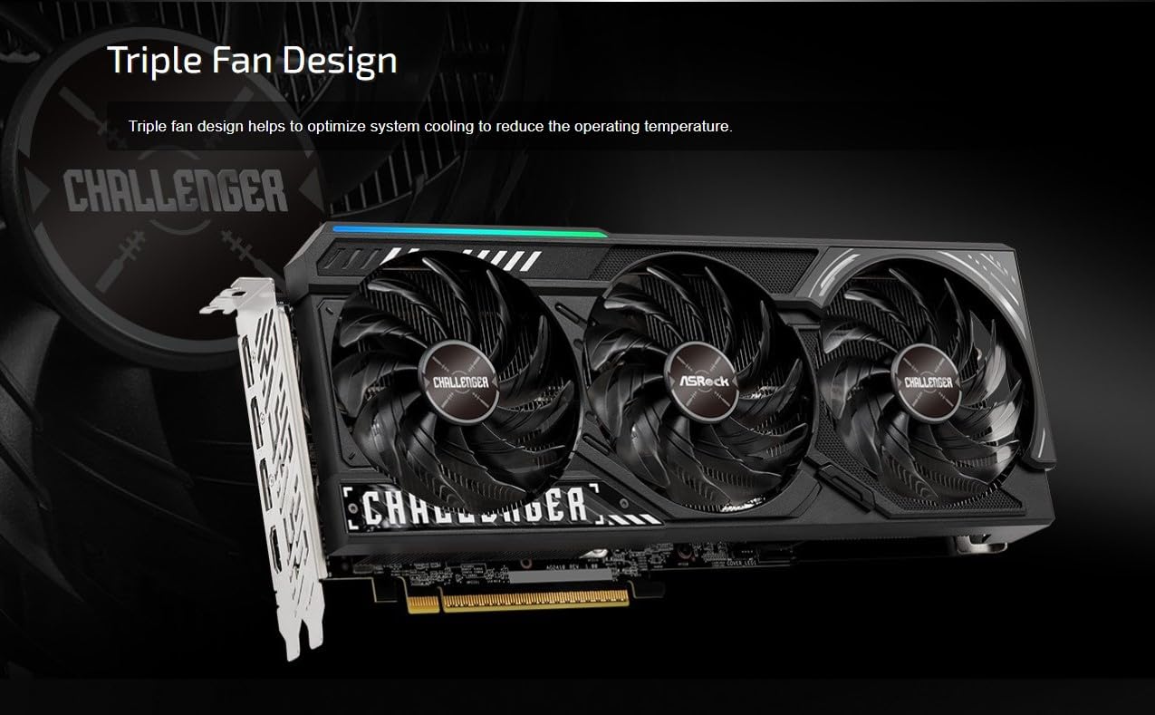 【新品 未開封】ASRock RX 9070 XT Challenger ASRock Radeon RX 9070 XT Challenger 16GB OC Ekran Kartı - AMD RDNA