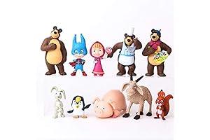 Masha and The Bear RoyalToys Figurines: A Complete Playset for Unmatched Imaginative Play
