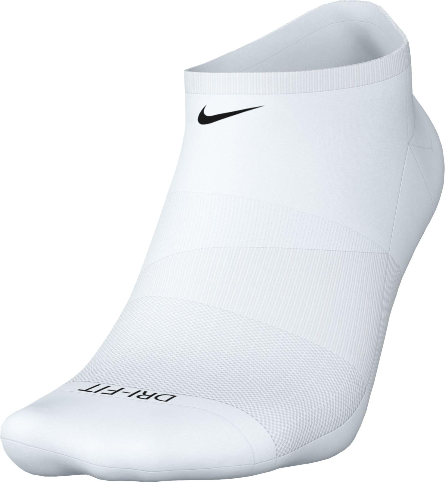 Cushioned No-Show Socks 3-Pack - White by Nike
