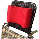DXYAN+Neck+Pillow+-Headrest+Pillow+Cushion+Wheelchair+Headrest+Neck+Support+Head+Adjustable+Padding%2C+for+Adults+Portable+Universal+Wheelchair+Accessories%2CRed%2C16%22-20%22