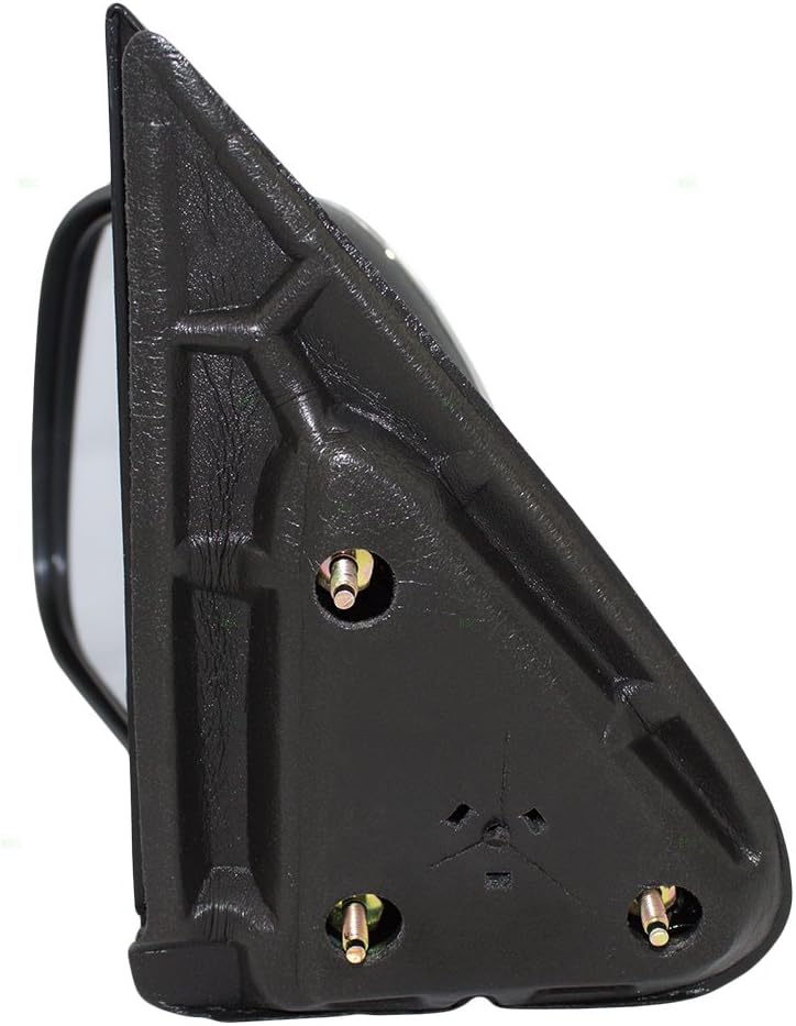 Brock Replacement Driver Manual Side Door Mirror Chrome Cap Compatible with Sierra Silverado Suburban Tahoe Yukon & XL