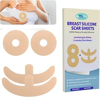 Silicone Sheets for Breast Surgery - Treatment for Reduction and Augmentation - Comfortable Under Post-Op Bra