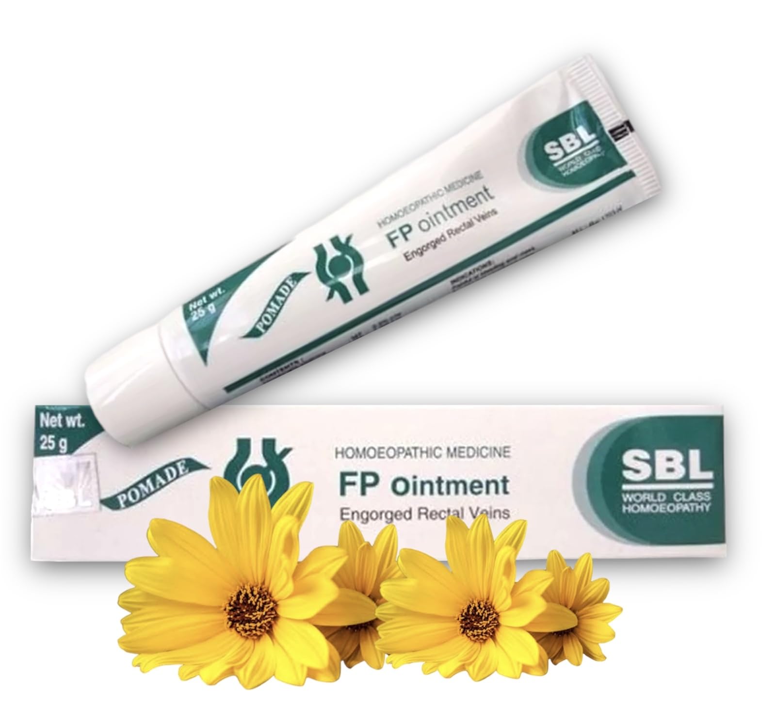 SBL FP Ointment For Piles - 25g Pack of 4 Tubes