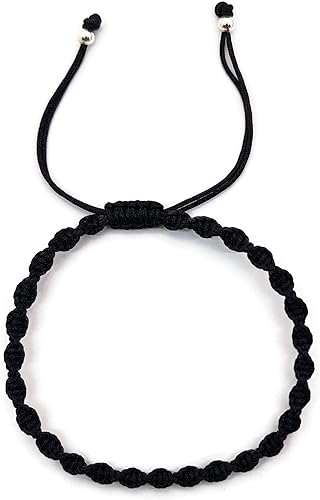 Miniatura 2 de MYSTIC JEWELS by Dalia - Pulsera giratoria de macramé - Hilo de color Cabalá, amuleto, protección contra el mal de ojo, buena suerte