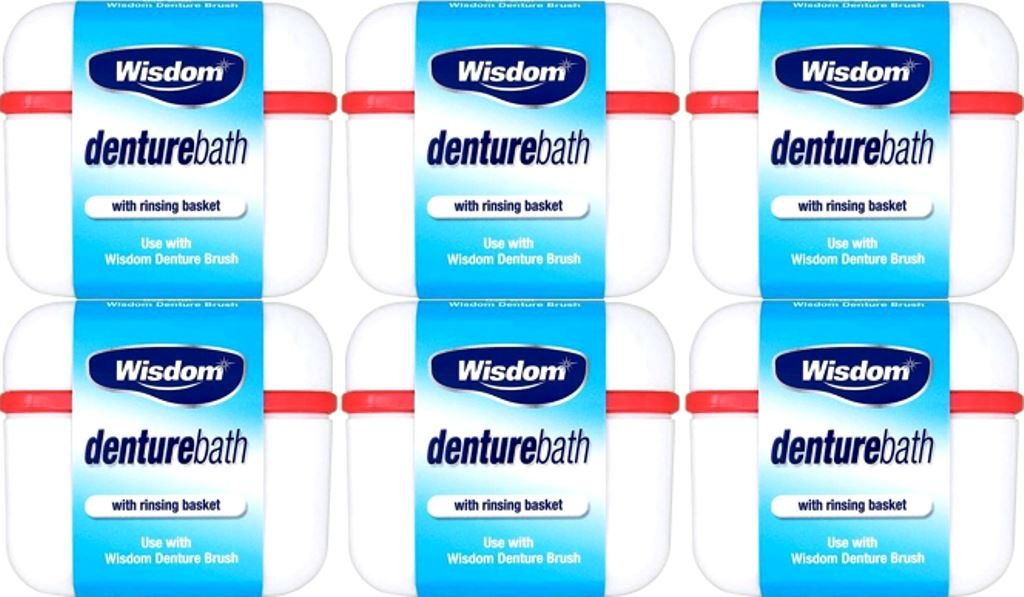 WisdomDenture Bath x 6 Packs