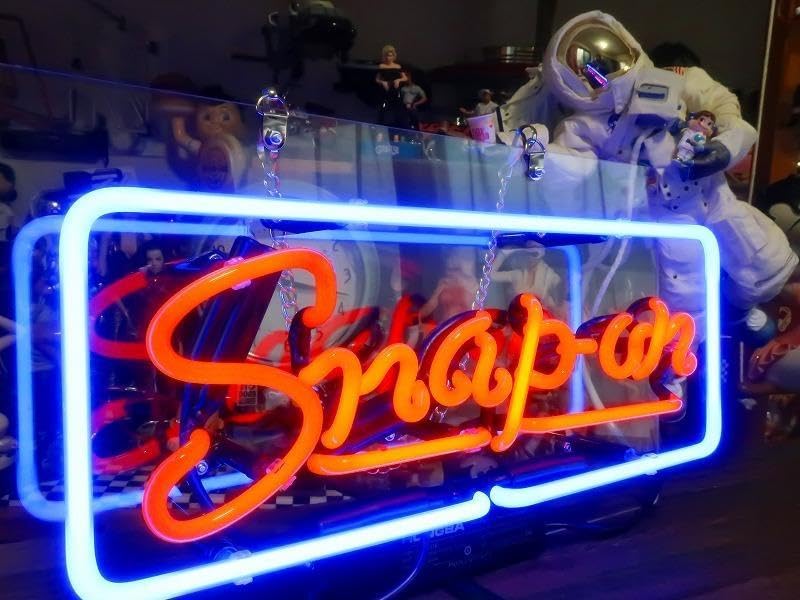 Amazon.co.jp: スナップオン Snap on ネオンサイン 看板 ガレージ カー  