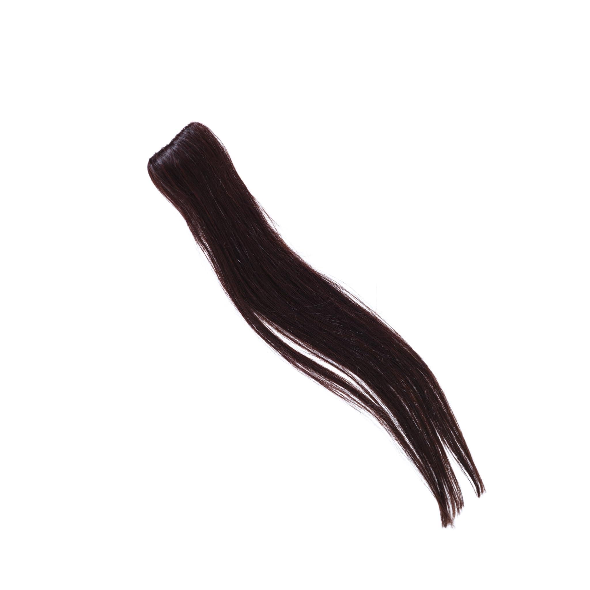 THE SHELL HAIR Seamless Cover Up Patches for women thin hair bald extensions (14 Inch, Natural Black)-image-36