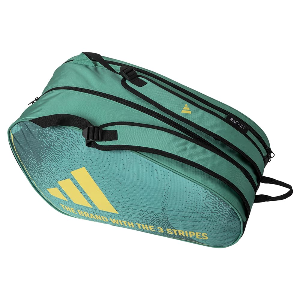 Adidas Racket Green Buy adidas Racket Bag Control Green 3.4 racket bag - Online at Low ...