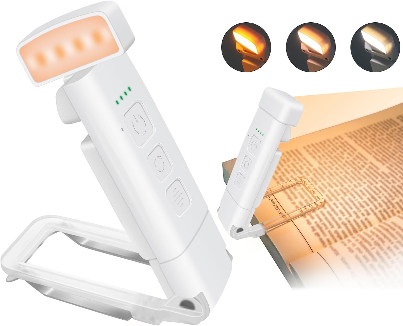 Alyvisun Lumière de lecture, 3 Modes de Couleur & 5 Niveaux de ...