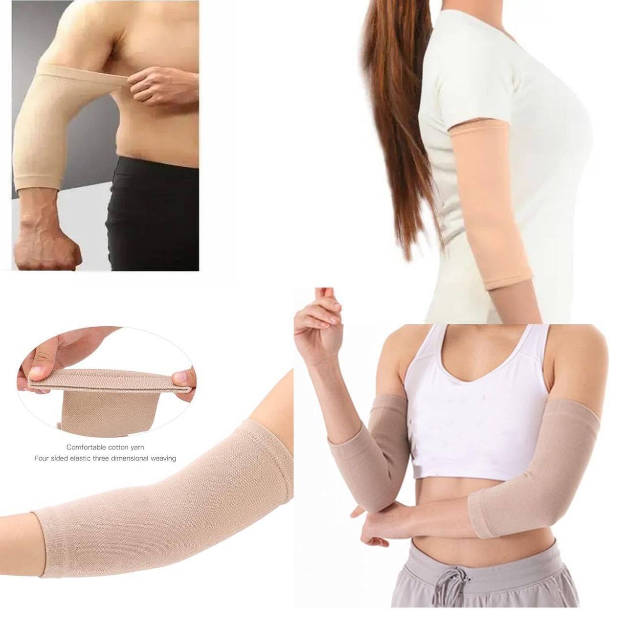 Avenn Elbow Compression Sleeves with 4D Stretch Support, Pain Relief and Tendonitis Support, 1 Pair - Multicolor 1