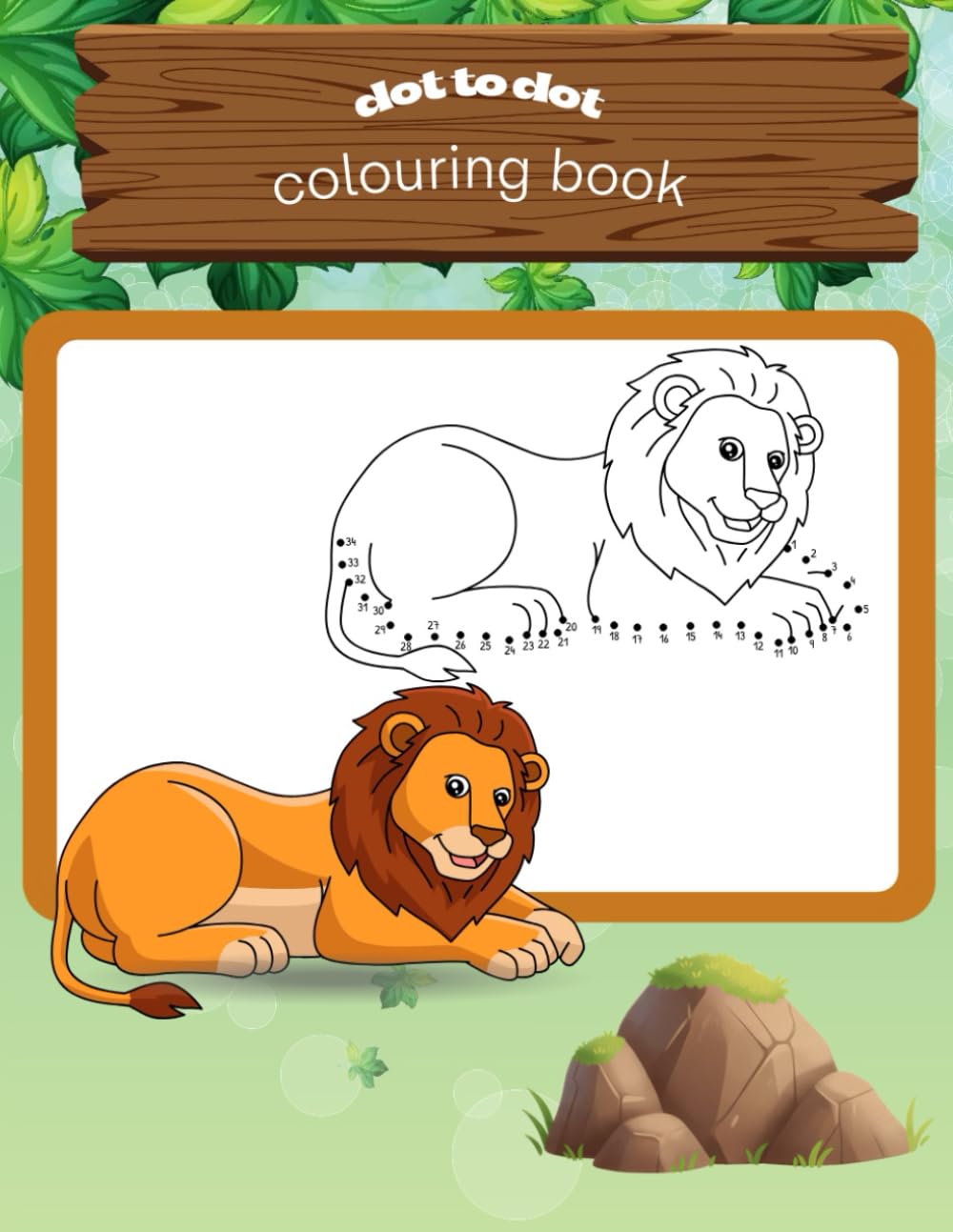 dot to dot drawing book: draw and colour book