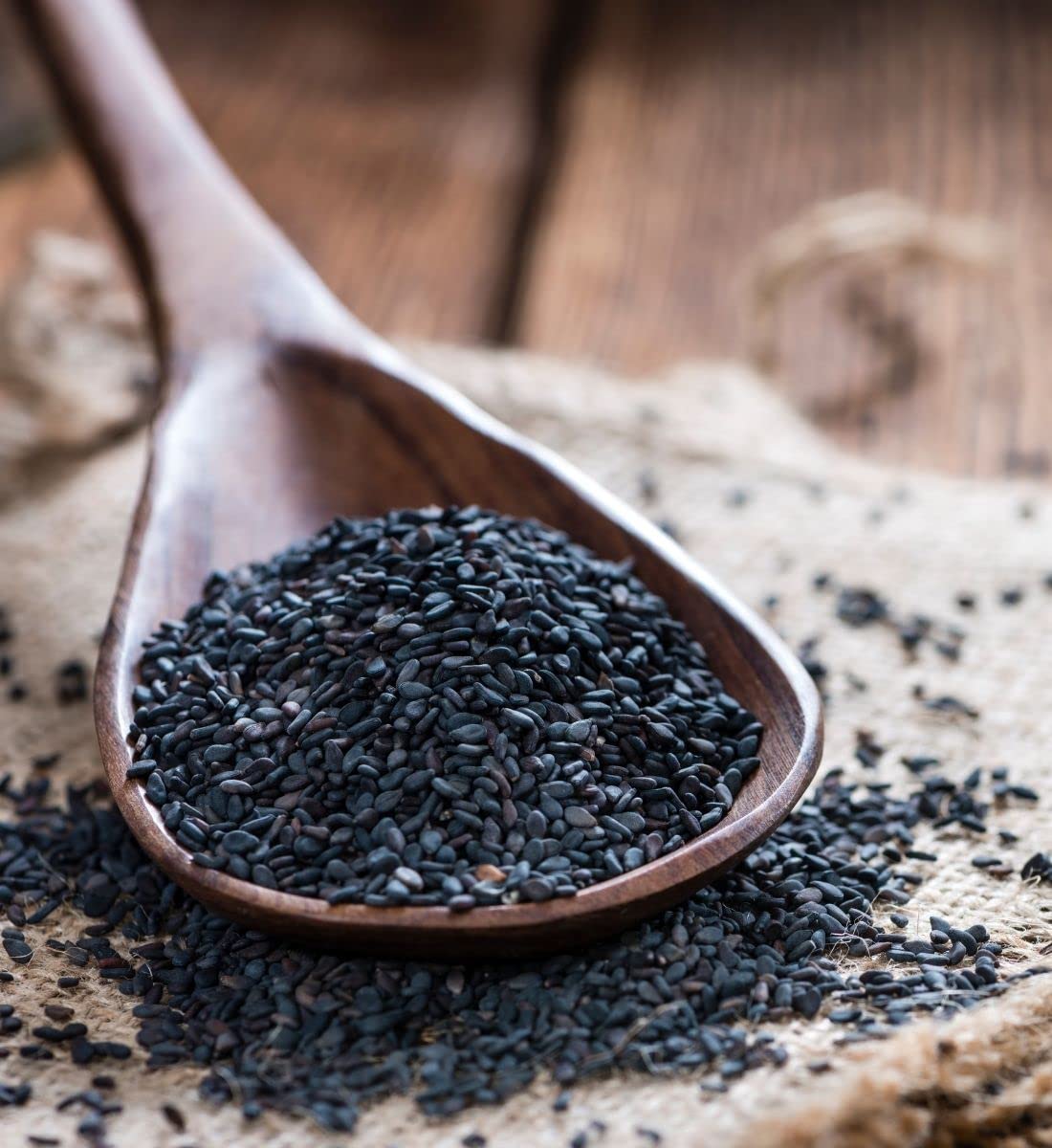 Bionsan Semillas de Sésamo Negro Ecológico | 6 Bolsas de 300 g | Total: 1800 gr