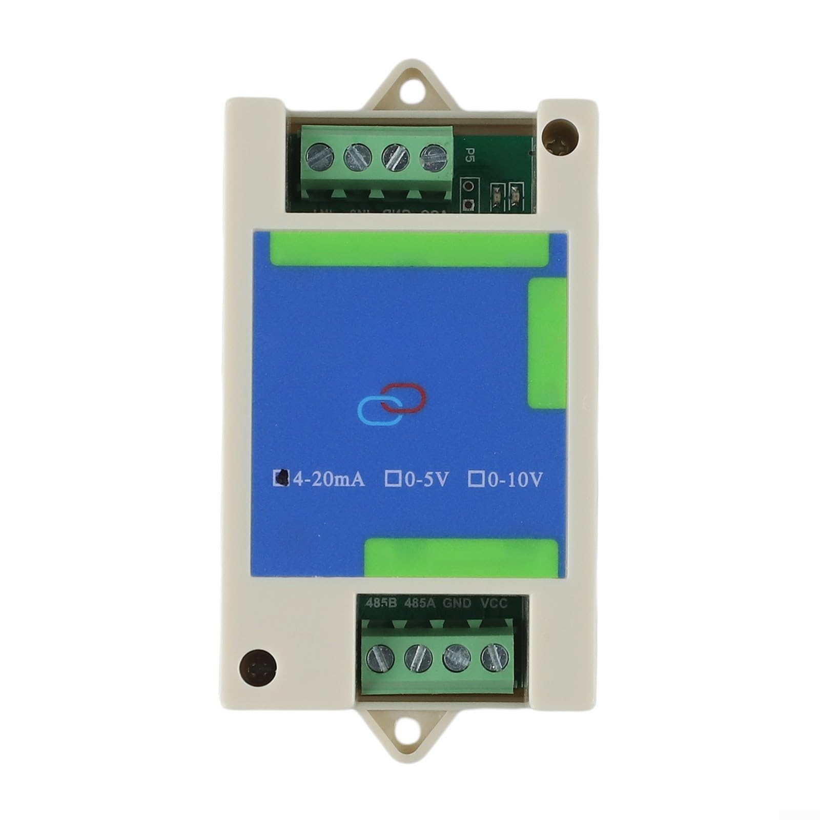Modulo convertitore industriale da RS485 ad analogico con 2/4 canali per Modbus RTU, precisione 0,1% a 12 bit, 0-20mA 0-5V 0-10V, alimentazione DC 5-30V (2Channel 4-20mA)