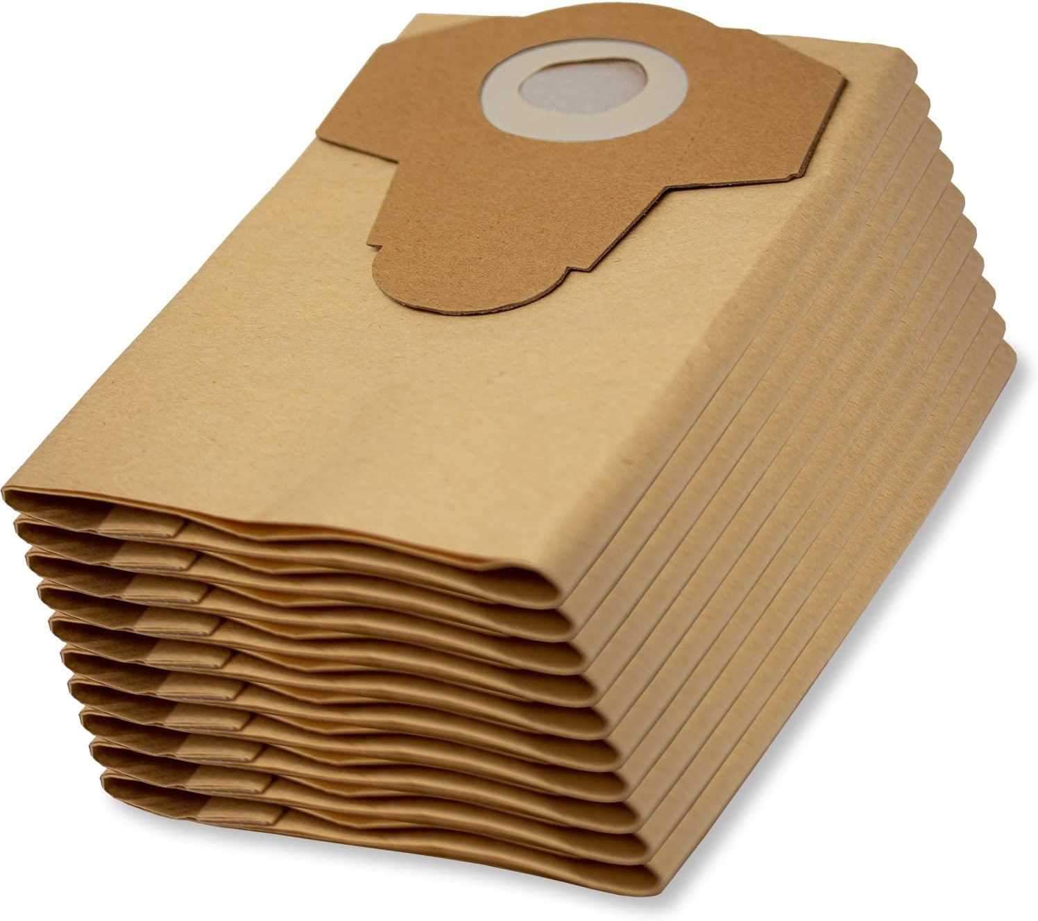 10 Original Parkside Lidl Vacuum Cleaner Bags for Wet/Dry Vacuum Cleaners PNTS 1250, 1250/9, PNTS 1300 A1, B2, C3, D3, E4, F5, PWD 12 A1, PAS 500 D3