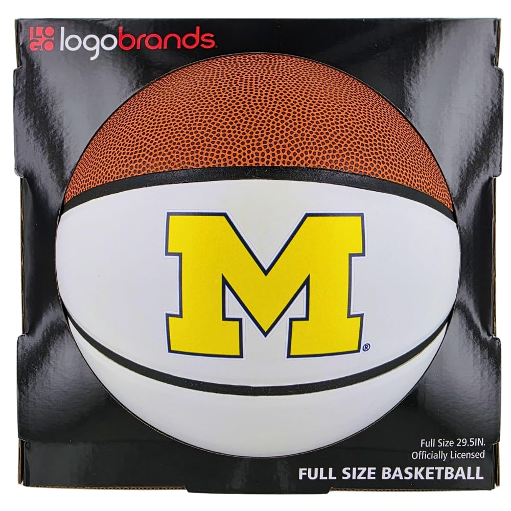 Logo Brands West Virginia Repeating Logo Mini-Size Rubber Basketball