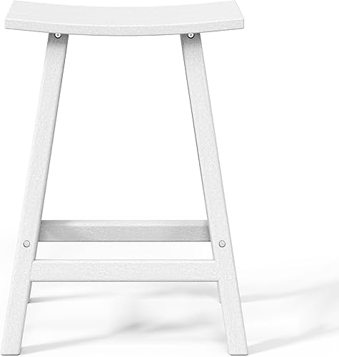 Vista 17 de WestinTrends Malibu - Juego de 2 taburetes para sillín para exteriores/patio, 24 alturas, color negro