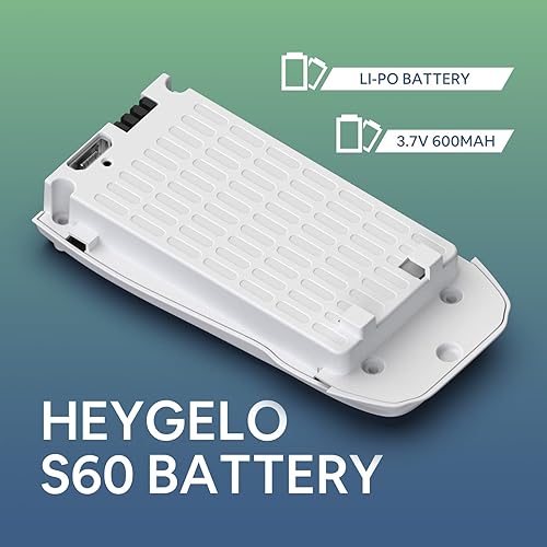 Miniatura 2 de Heygelo Batería original para S60 Mini Drone con luz LED, batería modular recargable con puerto Jack Cable de carga USB