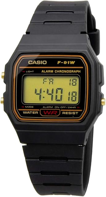 CasioCasio Watch Quartz F-91 Unisex Cheap Casio Parallel Import, Waterproof