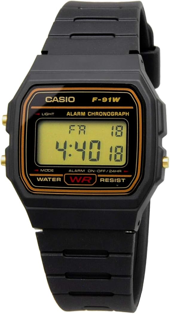 CasioCasio Watch Quartz F-91 Unisex Cheap Casio Parallel Import, Waterproof