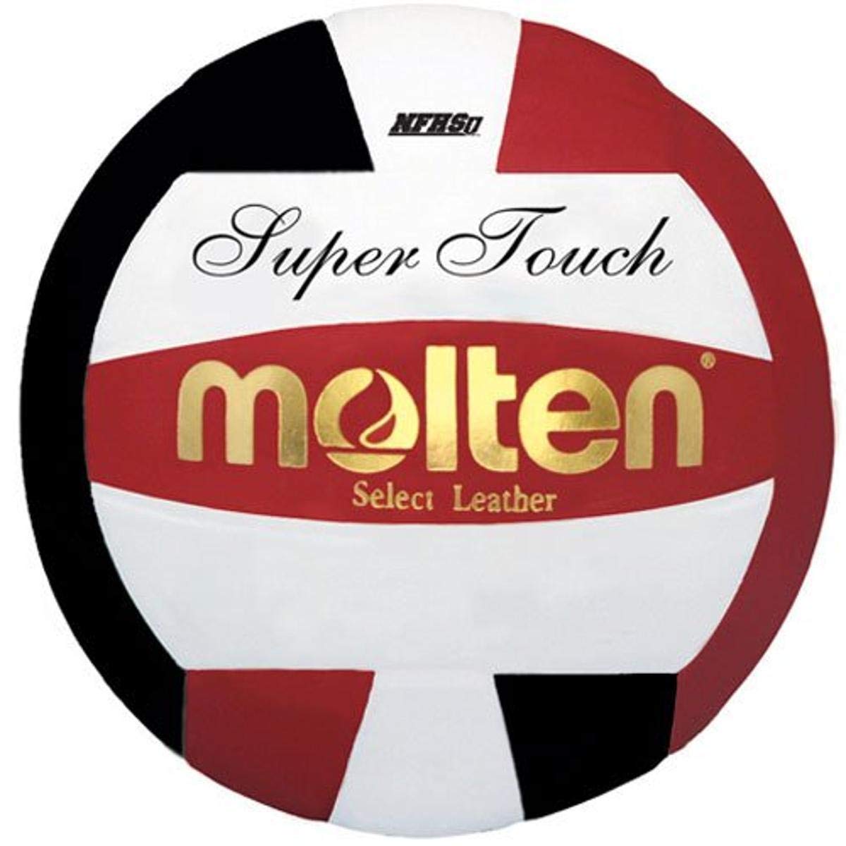 Amazon | (Red, Black, White) - Molten Super Touch Volleyball