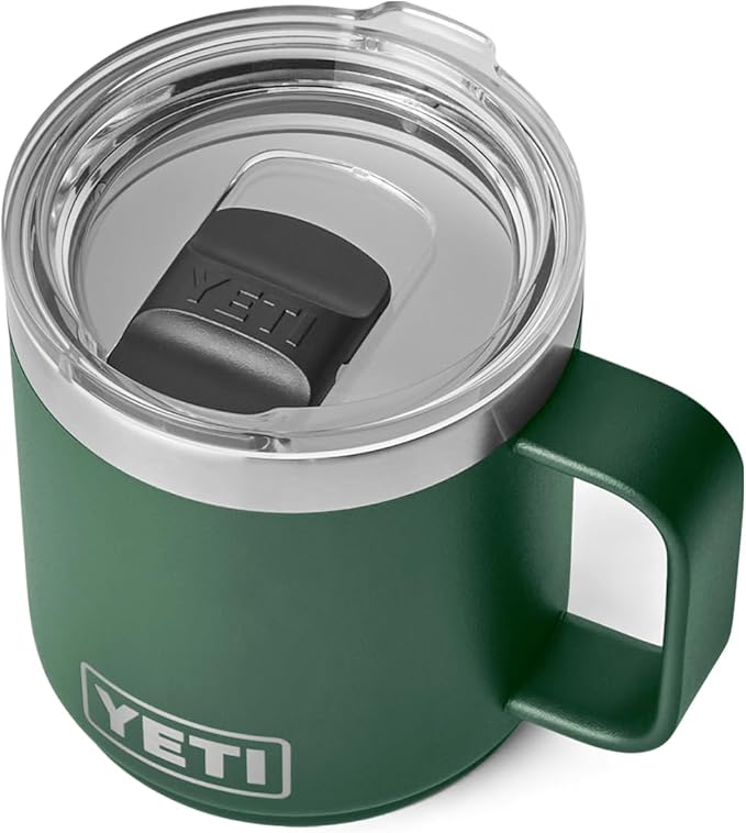 Amazon.com: YETI Rambler 10 oz Ceramic Lined Stackable Mug, Vacuum ...