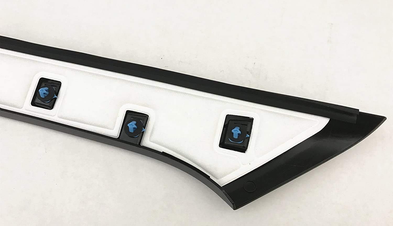 JAAGS 2019 Compatible with Ford Flex Windshield-Outer (Surface : Glossy) Pillar Trim Molding Passenger + Driver Side (Left +Right) Both Sides DW1725