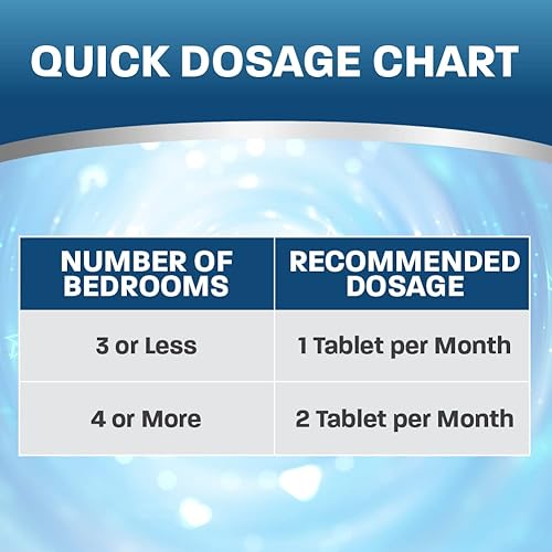 Miniatura 3 de Tratamiento limpiador de fosas sépticas, bacterias x enzimas naturales desechables, sistema de campo limpio, 1 año de tabletas