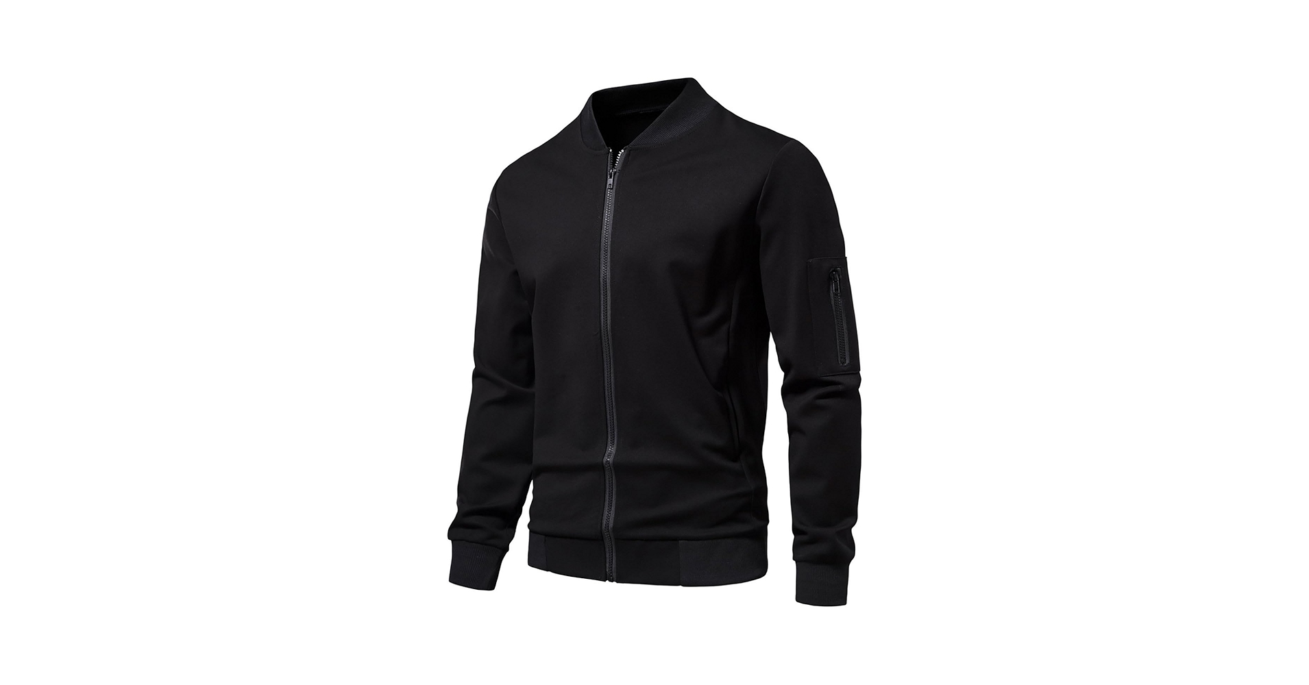xoxingysm Men's Bomber Jacket Lightweight No Hood Casual