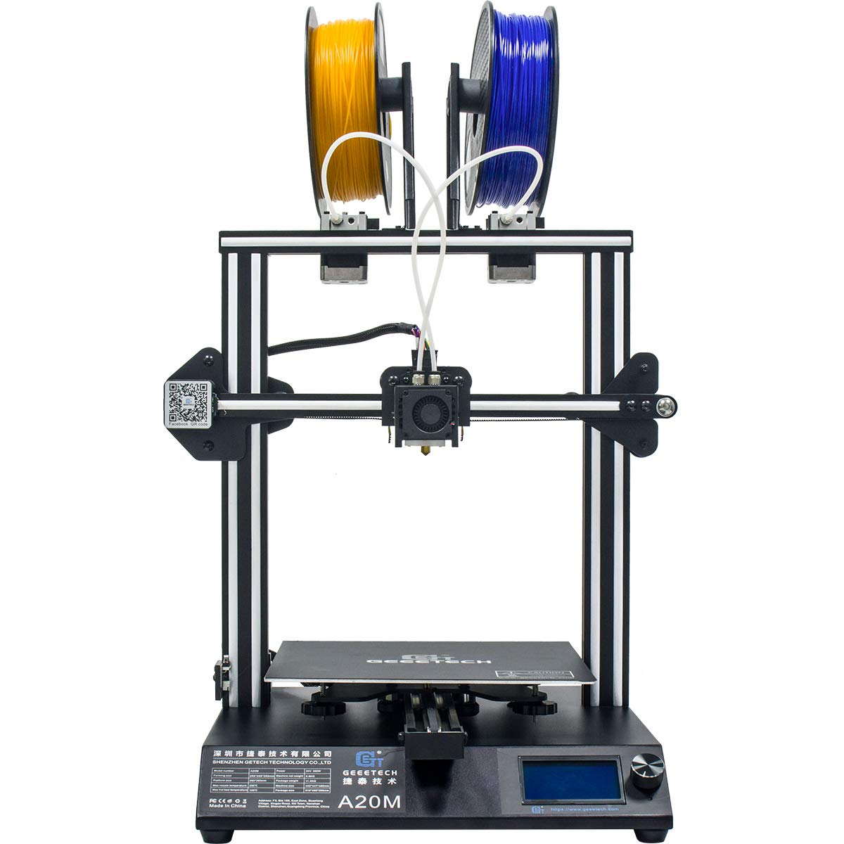 GIANTARM Geeetech A20M 3D-Drucker mit großer Druckgröße Hohe Präzision Prusa I3 DIY Kit