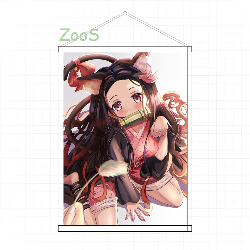 Amazon.co.jp: ZooSタペストリー 鬼滅の刃 灭鬼之刃 Demon Slayer 竈門