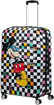 AMERICAN TOURISTER Matte Shell Disney, Mickey Check, Spinner L (77 cm-96 L)