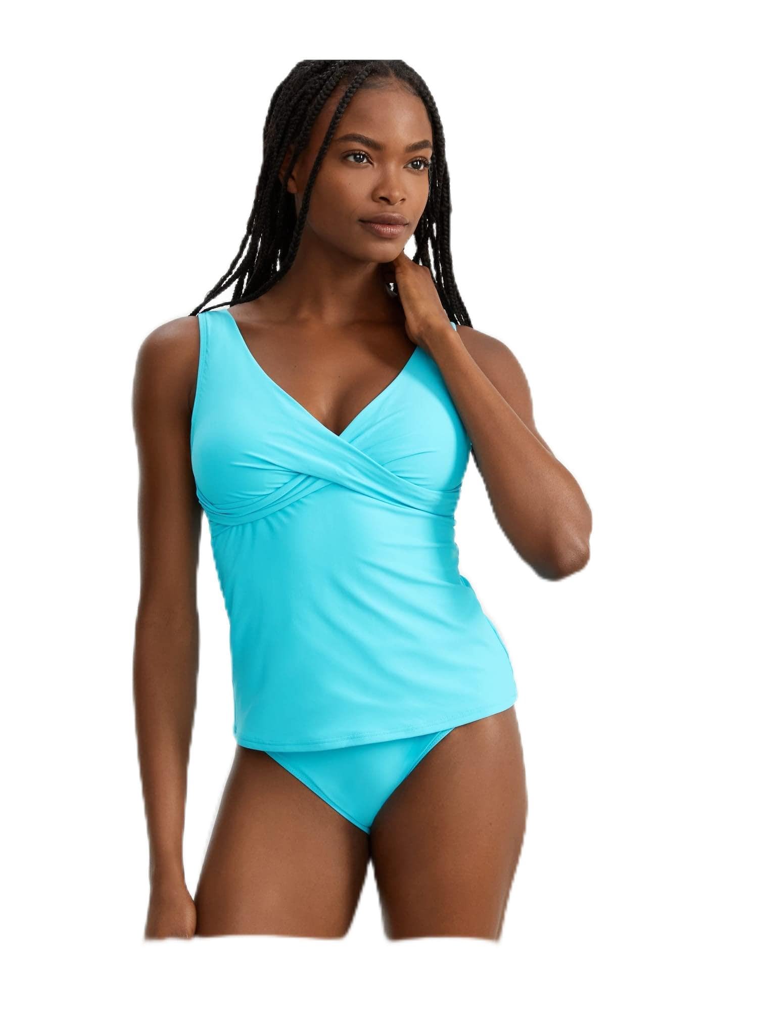 アリシアスタン　Shirring Top Amazon.com: Sunsets Elsie Tankini Women's Swimsuit Top with