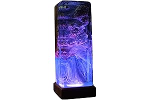 Rustic Resin Night Lights for a Cozy Ambiance