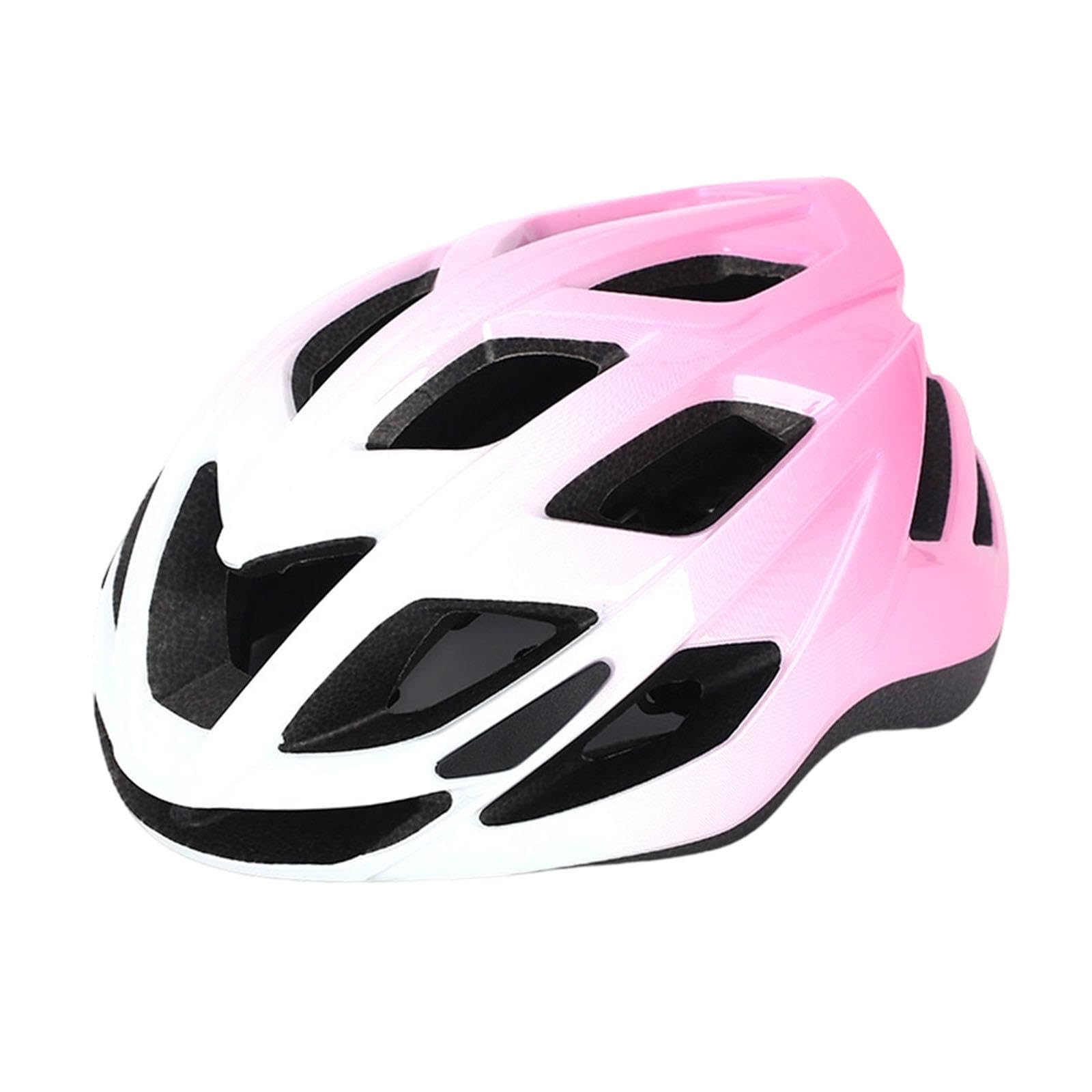 Kid Bike Helmet Protection Cycling Helmet for Mountain Road Riding Bicycling White Pink-image-44