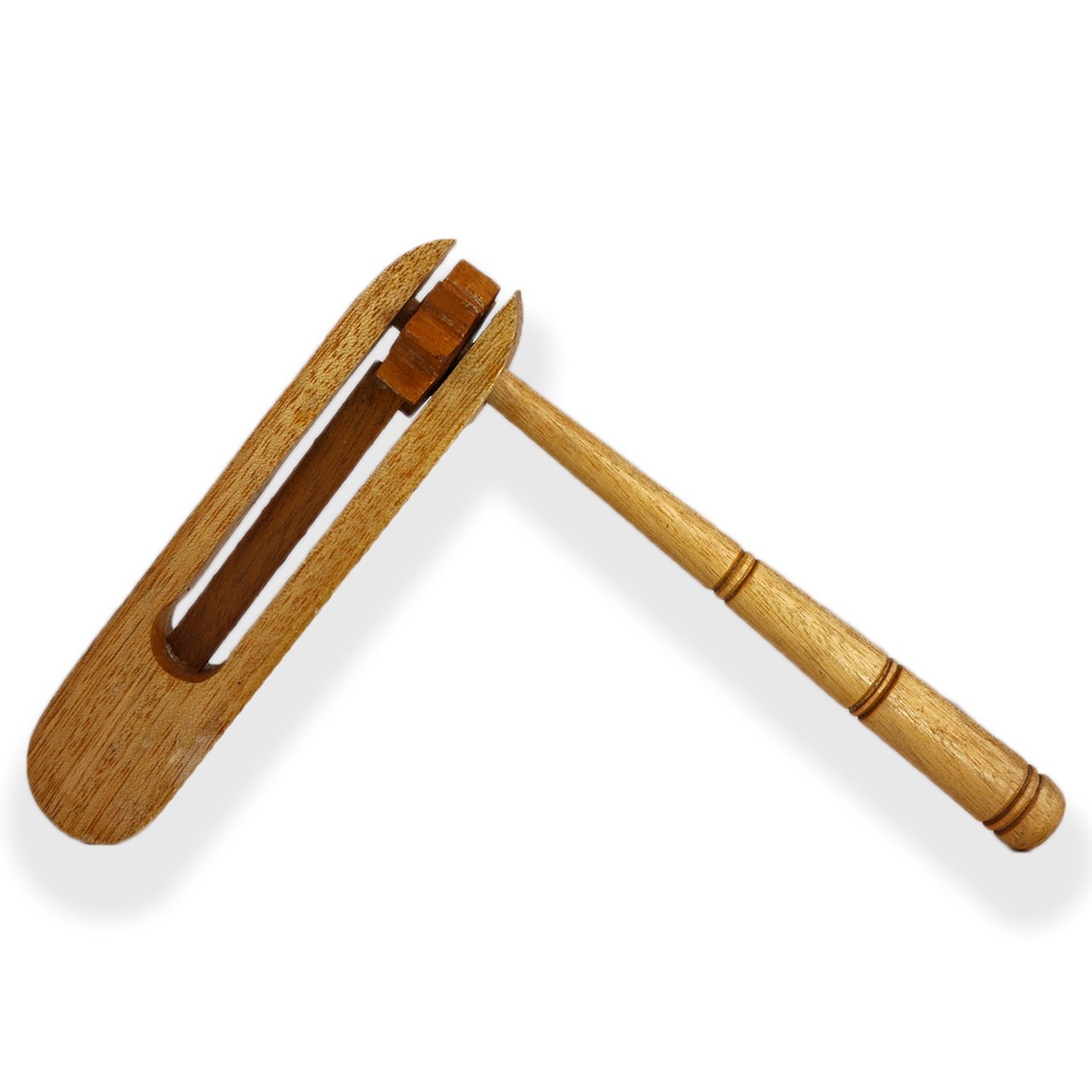 ART-CRAFT MI015 Klassische Ratsche aus Holz naturfarben und 