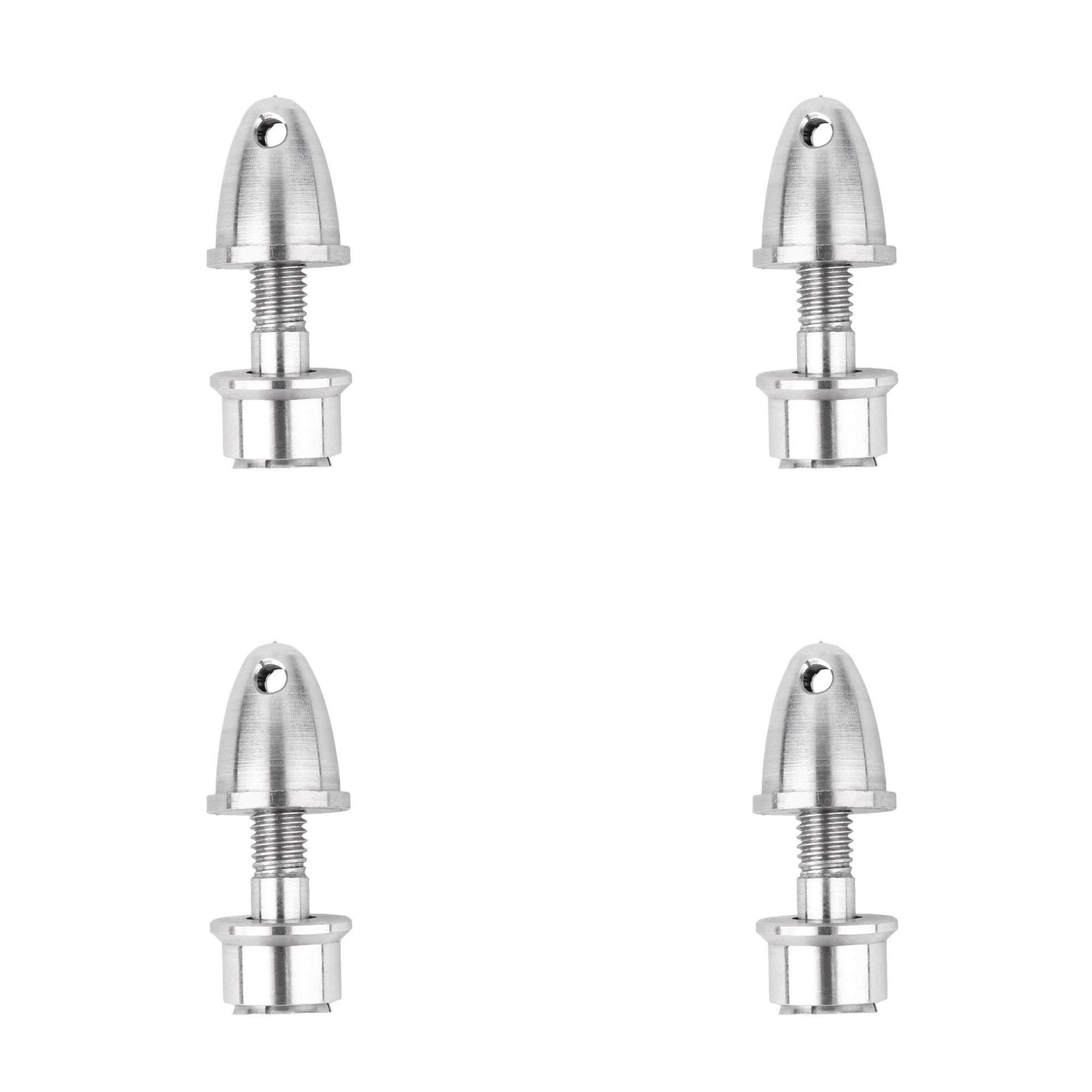 (4 pc) Pro3D 3.17mm RC Aluminum Bullet Propeller Adapter Holder for Brushless Motor (Collet Type)-image-34