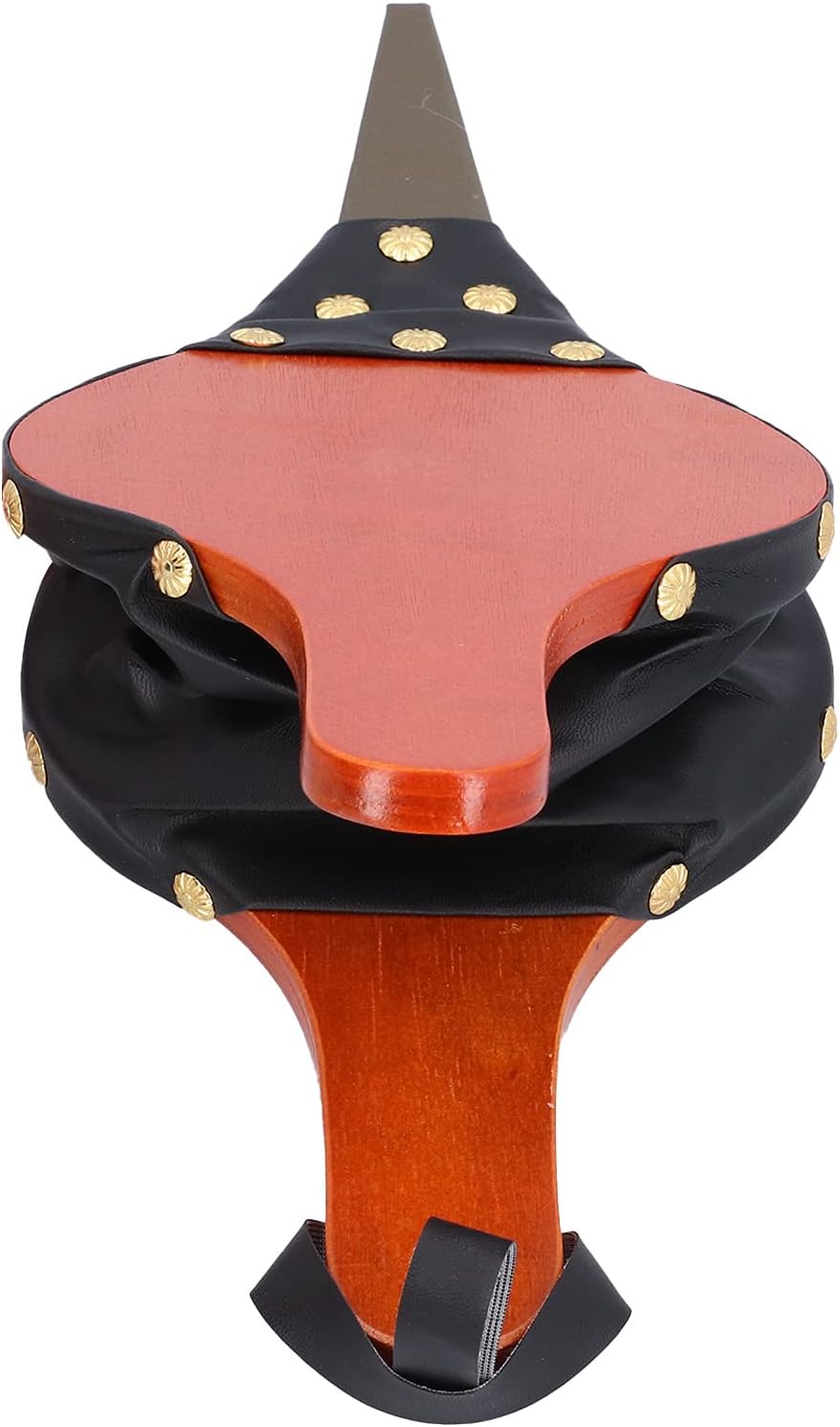 Manual Fireplace Bellow, Wood Fireplace Air Blower, Quality Leather and Chipboard for Dust Removal and BBQ Picnic, Compact and Portable for Indoor Outdoor Use