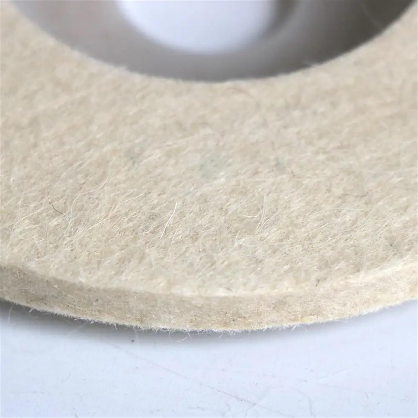 Dischi di lana per lucidatura 2pc/5Pc/10pc 4.5''x 7/8 "pollici Feltro di Lana Ruota di Lucidatura disco lamellare Tampone di Lucidatura for 115mm smerigliatrice angolare for la Lucidatura dei Metalli