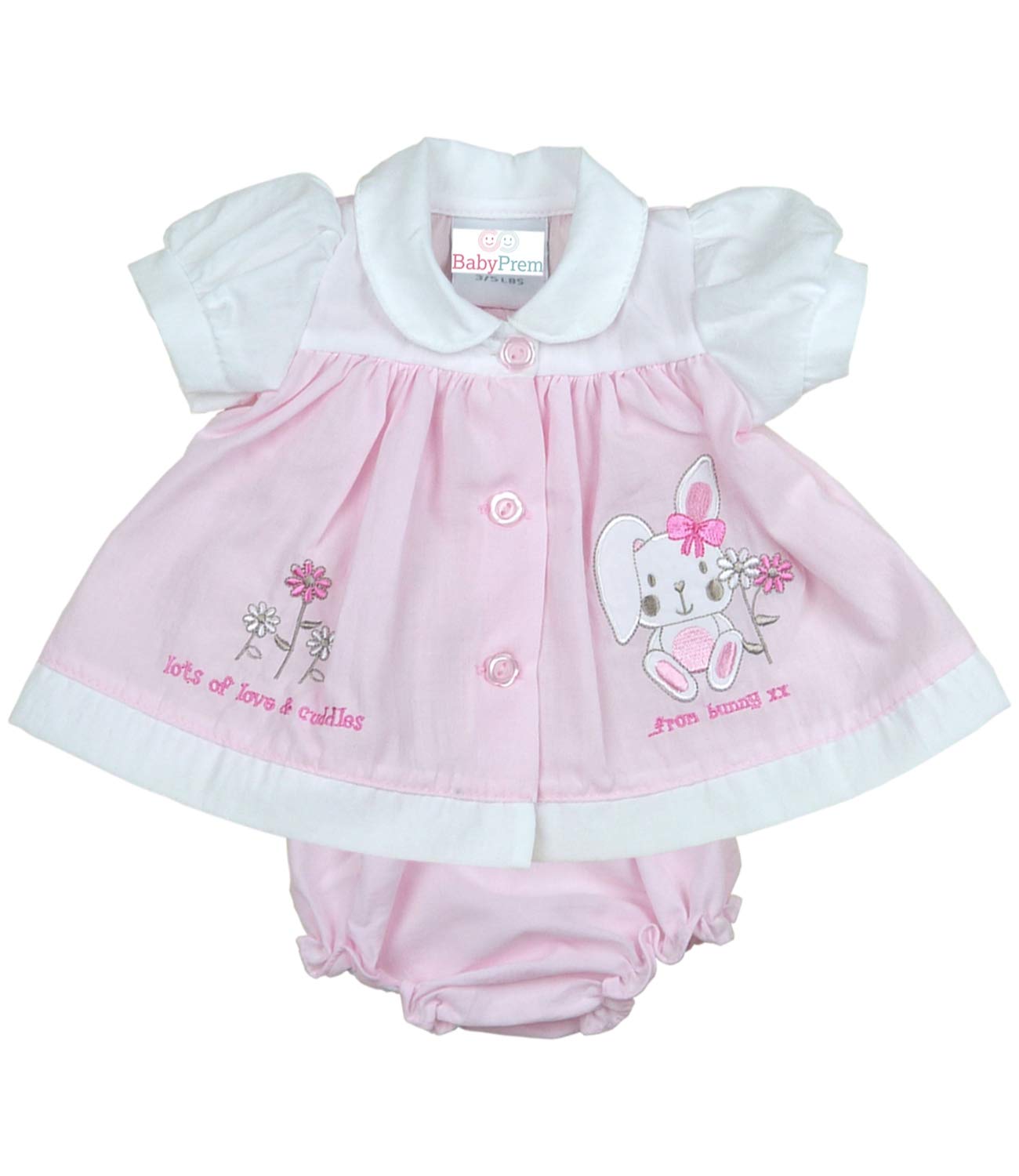 Buy Babyprem Premature Baby Dress Knickers Set Bunny Preemie Girl