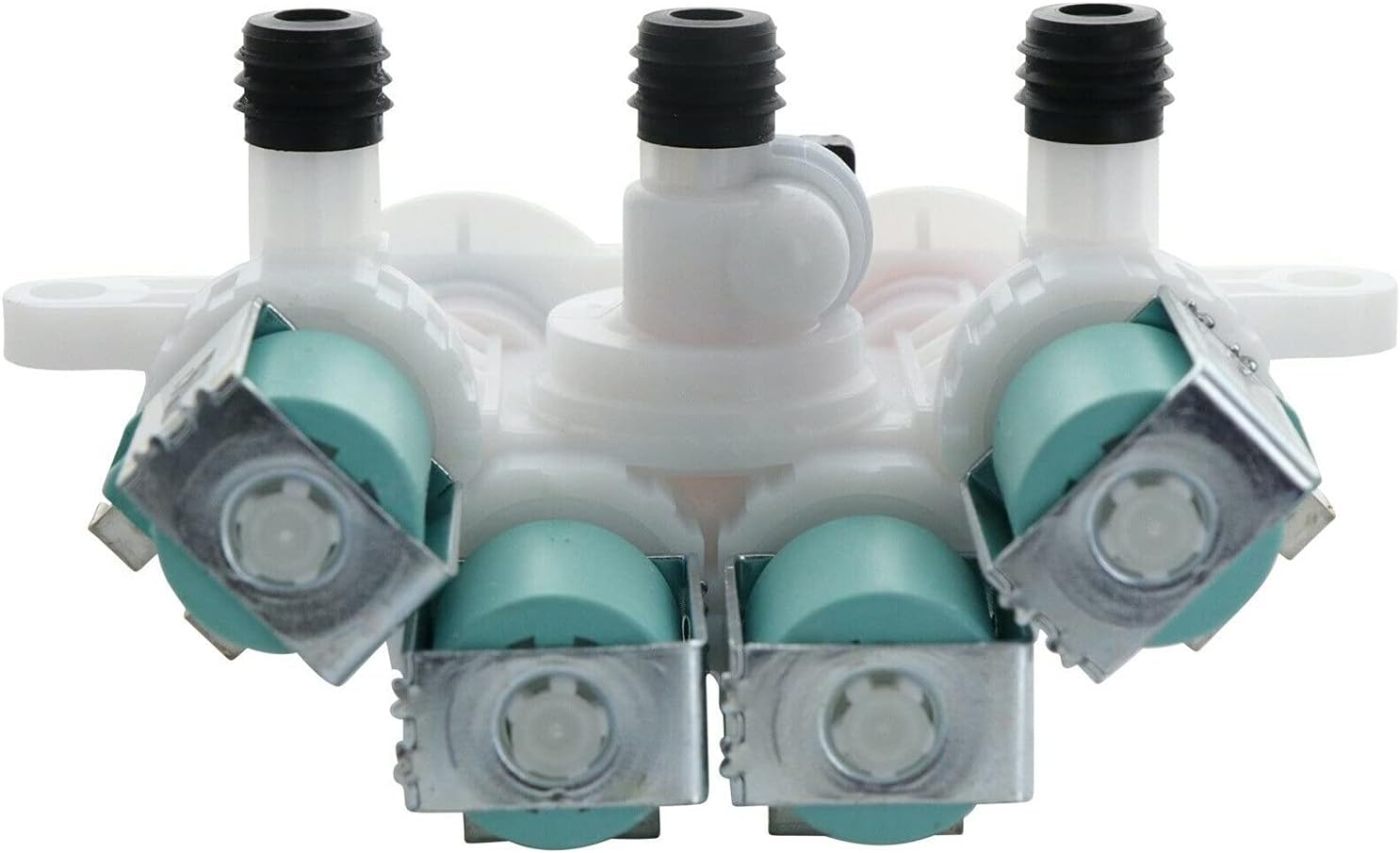 W11165546 Washing Machine Water Inlet Valve Compatible With Whirlpool Kenmore 33090105, W10599423, W10758828, W10839828, W11096267, W11165546VP, 4545980, AP6284346, PS12348013