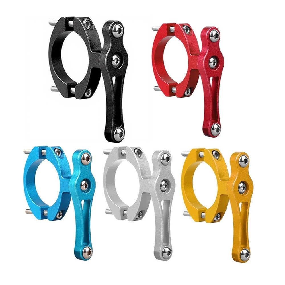 Soporte para taza de bicicleta de montaña, asiento de conversión de hervidor de aleación de aluminio para botella de agua, accesorio ligero y fácil de instalar para ciclismo