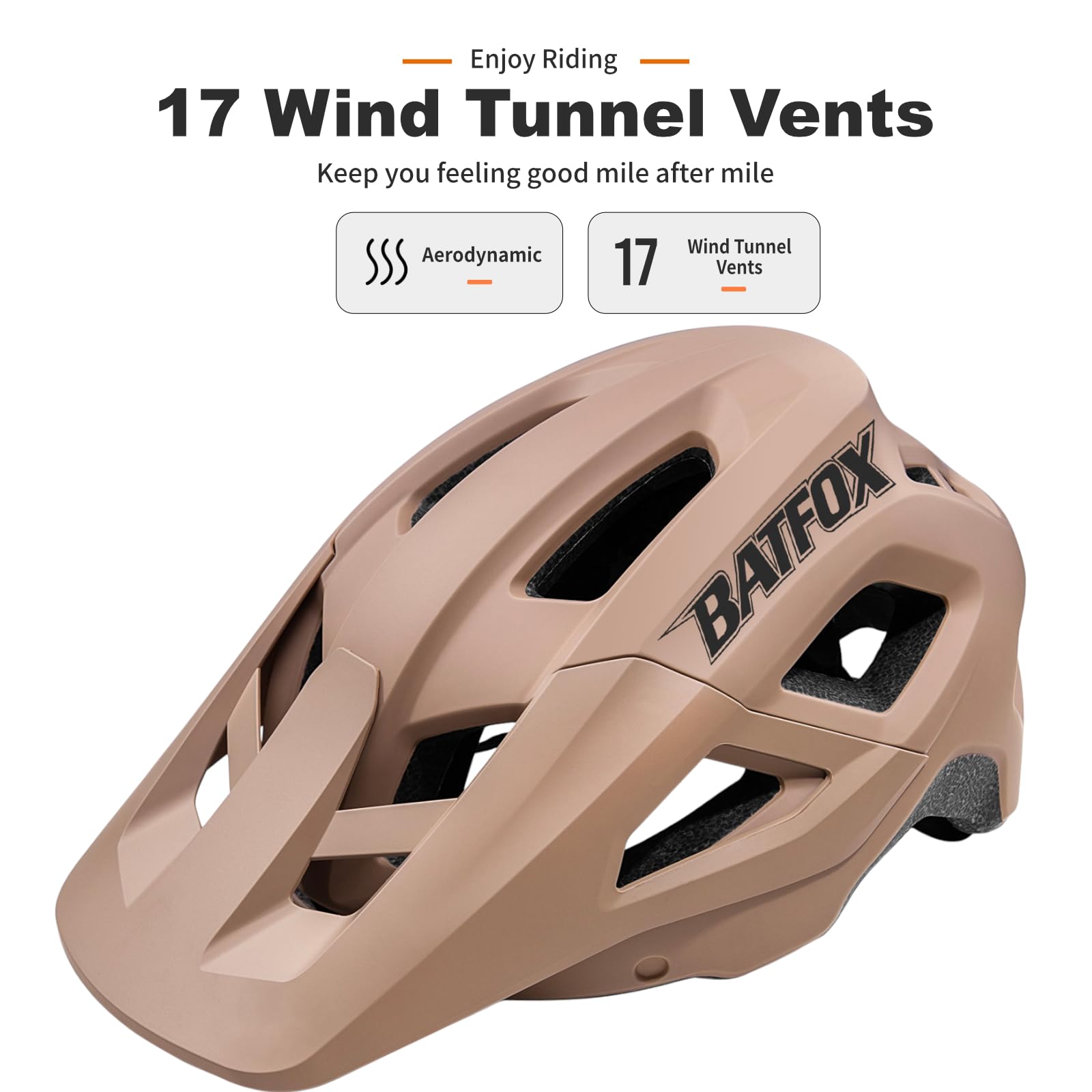 55-60 cm bike helmet Amazon.com : BATFOX Mountain Bike Helmet for Men Women,MTB Bicycle Cycling  E-Bike Helmet for Adults Fit(52-60CM) (W/Goggles-Brown, L(56-60CM)) :  Sports & Outdoors